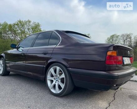 Красный БМВ 5 Серия, объемом двигателя 2.5 л и пробегом 371 тыс. км за 6500 $, фото 7 на Automoto.ua