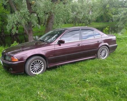 Красный БМВ 5 Серия, объемом двигателя 2.5 л и пробегом 440 тыс. км за 5000 $, фото 1 на Automoto.ua