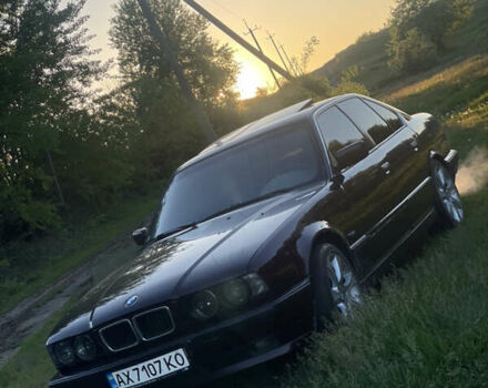 Красный БМВ 5 Серия, объемом двигателя 2.5 л и пробегом 371 тыс. км за 6500 $, фото 3 на Automoto.ua