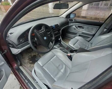 Красный БМВ 5 Серия, объемом двигателя 2.49 л и пробегом 430 тыс. км за 3200 $, фото 2 на Automoto.ua