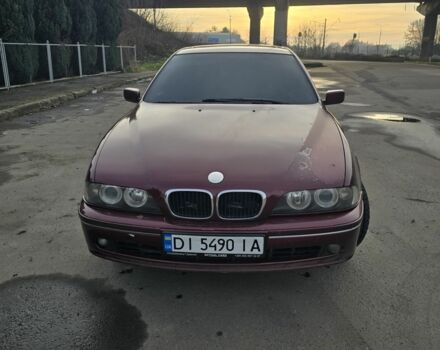 Красный БМВ 5 Серия, объемом двигателя 2.5 л и пробегом 300 тыс. км за 2850 $, фото 3 на Automoto.ua