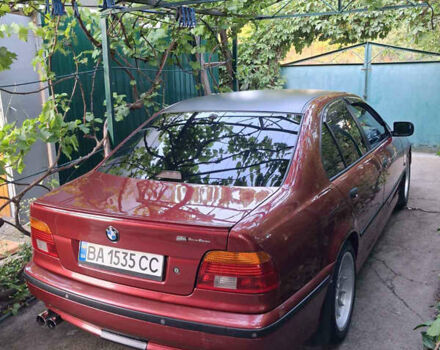 Красный БМВ 5 Серия, объемом двигателя 2.5 л и пробегом 340 тыс. км за 6500 $, фото 2 на Automoto.ua