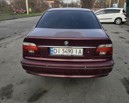 Красный БМВ 5 Серия, объемом двигателя 2.5 л и пробегом 300 тыс. км за 2850 $, фото 2 на Automoto.ua
