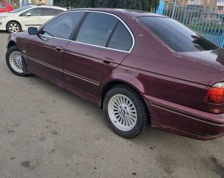 Красный БМВ 5 Серия, объемом двигателя 2.5 л и пробегом 300 тыс. км за 2850 $, фото 5 на Automoto.ua