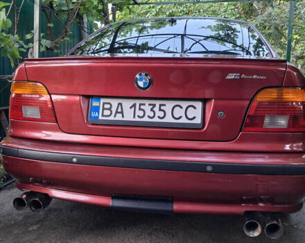 Красный БМВ 5 Серия, объемом двигателя 2.5 л и пробегом 340 тыс. км за 6500 $, фото 14 на Automoto.ua
