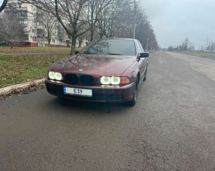 Красный БМВ 5 Серия, объемом двигателя 2.5 л и пробегом 400 тыс. км за 2800 $, фото 2 на Automoto.ua