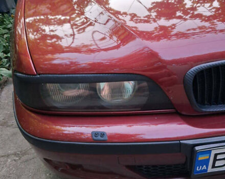 Красный БМВ 5 Серия, объемом двигателя 2.5 л и пробегом 340 тыс. км за 6500 $, фото 12 на Automoto.ua