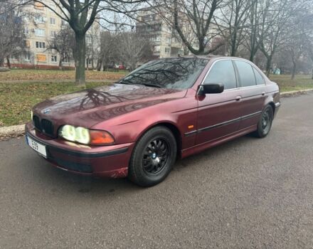 Красный БМВ 5 Серия, объемом двигателя 2.5 л и пробегом 400 тыс. км за 2800 $, фото 1 на Automoto.ua