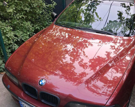 Красный БМВ 5 Серия, объемом двигателя 2.5 л и пробегом 340 тыс. км за 6500 $, фото 4 на Automoto.ua