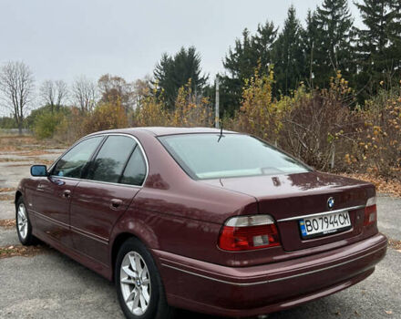 Красный БМВ 5 Серия, объемом двигателя 3 л и пробегом 260 тыс. км за 8200 $, фото 7 на Automoto.ua
