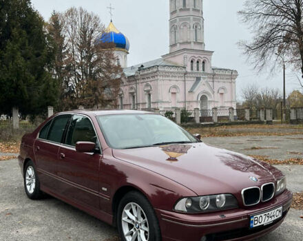 Красный БМВ 5 Серия, объемом двигателя 3 л и пробегом 260 тыс. км за 8200 $, фото 3 на Automoto.ua