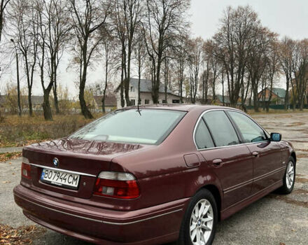 Красный БМВ 5 Серия, объемом двигателя 3 л и пробегом 260 тыс. км за 8200 $, фото 5 на Automoto.ua