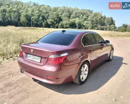 Красный БМВ 5 Серия, объемом двигателя 3 л и пробегом 284 тыс. км за 8500 $, фото 8 на Automoto.ua