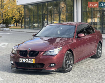 Червоний БМВ 5 Серія, об'ємом двигуна 2.99 л та пробігом 271 тис. км за 12999 $, фото 1 на Automoto.ua