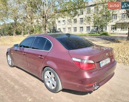 Красный БМВ 5 Серия, объемом двигателя 3 л и пробегом 284 тыс. км за 8500 $, фото 10 на Automoto.ua