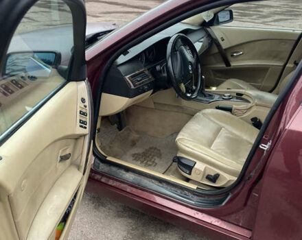 Красный БМВ 5 Серия, объемом двигателя 2.2 л и пробегом 269 тыс. км за 6700 $, фото 10 на Automoto.ua