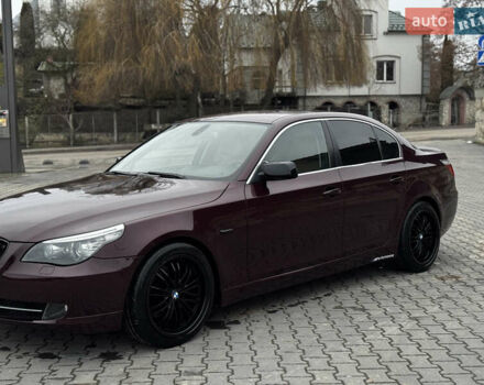 Червоний БМВ 5 Серія, об'ємом двигуна 3 л та пробігом 208 тис. км за 9250 $, фото 13 на Automoto.ua