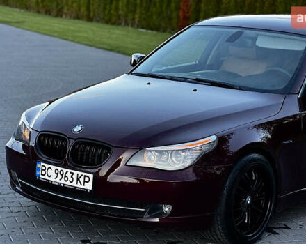 Красный БМВ 5 Серия, объемом двигателя 3 л и пробегом 208 тыс. км за 9550 $, фото 14 на Automoto.ua