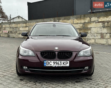 Червоний БМВ 5 Серія, об'ємом двигуна 3 л та пробігом 208 тис. км за 9250 $, фото 1 на Automoto.ua