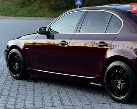 Красный БМВ 5 Серия, объемом двигателя 3 л и пробегом 208 тыс. км за 9550 $, фото 11 на Automoto.ua