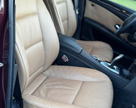 Червоний БМВ 5 Серія, об'ємом двигуна 3 л та пробігом 208 тис. км за 9250 $, фото 38 на Automoto.ua