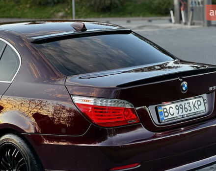 Красный БМВ 5 Серия, объемом двигателя 3 л и пробегом 208 тыс. км за 9550 $, фото 8 на Automoto.ua