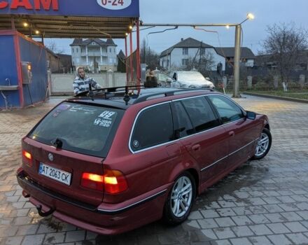 Красный БМВ 5 Серия, объемом двигателя 3 л и пробегом 400 тыс. км за 3600 $, фото 4 на Automoto.ua