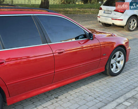 Красный БМВ 5 Серия, объемом двигателя 2.2 л и пробегом 315 тыс. км за 3900 $, фото 12 на Automoto.ua