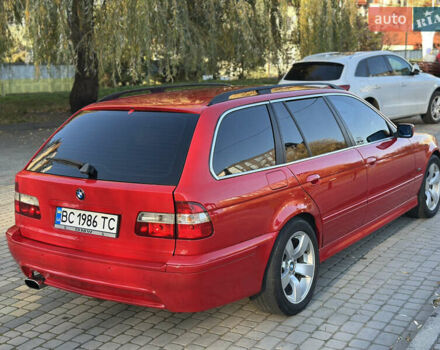 Красный БМВ 5 Серия, объемом двигателя 2.2 л и пробегом 315 тыс. км за 3900 $, фото 9 на Automoto.ua