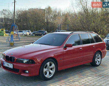 Красный БМВ 5 Серия, объемом двигателя 2.2 л и пробегом 315 тыс. км за 3900 $, фото 3 на Automoto.ua