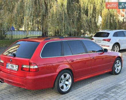 Красный БМВ 5 Серия, объемом двигателя 2.2 л и пробегом 315 тыс. км за 3900 $, фото 10 на Automoto.ua