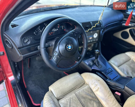 Красный БМВ 5 Серия, объемом двигателя 2.2 л и пробегом 315 тыс. км за 3900 $, фото 18 на Automoto.ua
