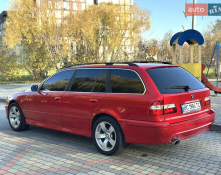 Красный БМВ 5 Серия, объемом двигателя 2.2 л и пробегом 315 тыс. км за 3900 $, фото 8 на Automoto.ua