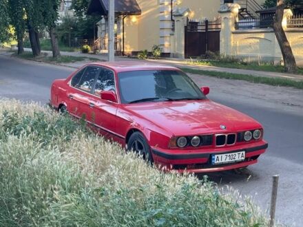 Червоний БМВ 5 Серія, об'ємом двигуна 2 л та пробігом 400 тис. км за 2500 $, фото 1 на Automoto.ua