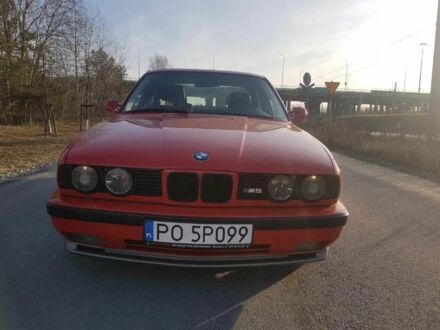 Красный БМВ 5 Серия, объемом двигателя 3.6 л и пробегом 139 тыс. км за 1550 $, фото 1 на Automoto.ua