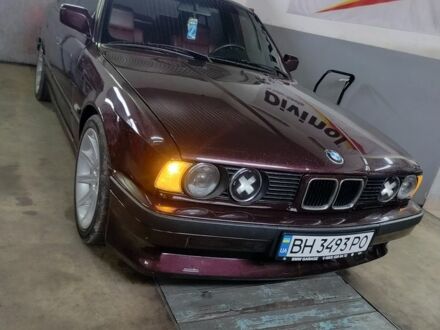 Красный БМВ 5 Серия, объемом двигателя 2.5 л и пробегом 250 тыс. км за 5500 $, фото 1 на Automoto.ua