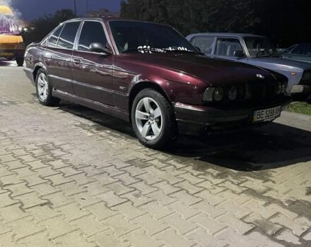 Красный БМВ 5 Серия, объемом двигателя 2.8 л и пробегом 465 тыс. км за 3000 $, фото 1 на Automoto.ua
