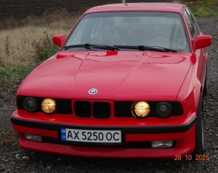 Красный БМВ 5 Серия, объемом двигателя 2 л и пробегом 323 тыс. км за 4500 $, фото 1 на Automoto.ua