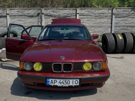 БМВ 5 Серия 1990 в Запорожье на Automoto.ua Красный БМВ 5 Серия, объемом двигателя 2 л и пробегом 390 тыс. км за 2800 $, фото 1 на Automoto.ua