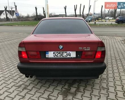 Красный БМВ 5 Серия, объемом двигателя 2.5 л и пробегом 404 тыс. км за 2600 $, фото 1 на Automoto.ua