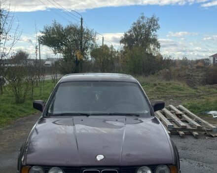 Красный БМВ 5 Серия, объемом двигателя 2.4 л и пробегом 310 тыс. км за 950 $, фото 1 на Automoto.ua