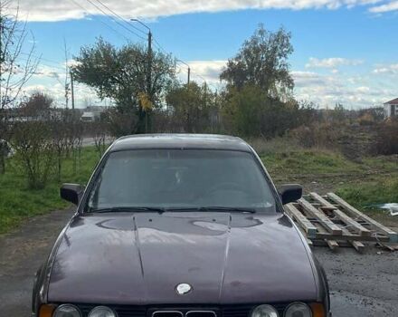 Красный БМВ 5 Серия, объемом двигателя 2.4 л и пробегом 455 тыс. км за 950 $, фото 1 на Automoto.ua