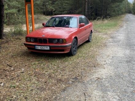 Красный БМВ 5 Серия, объемом двигателя 2 л и пробегом 376 тыс. км за 2500 $, фото 1 на Automoto.ua