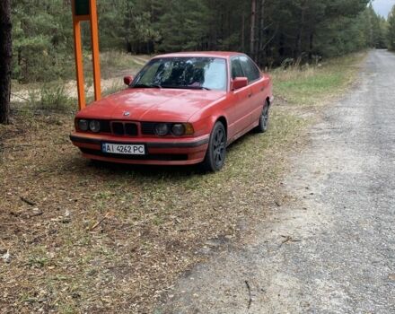 Красный БМВ 5 Серия, объемом двигателя 2 л и пробегом 376 тыс. км за 2500 $, фото 1 на Automoto.ua