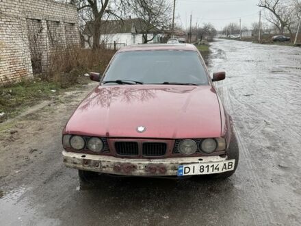 Красный БМВ 5 Серия, объемом двигателя 2 л и пробегом 3 тыс. км за 1537 $, фото 1 на Automoto.ua