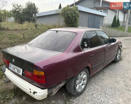 Красный БМВ 5 Серия, объемом двигателя 2 л и пробегом 560 тыс. км за 799 $, фото 1 на Automoto.ua