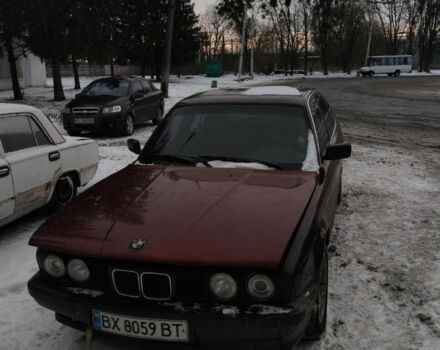 Червоний БМВ 5 Серія, об'ємом двигуна 2.5 л та пробігом 300 тис. км за 1900 $, фото 1 на Automoto.ua