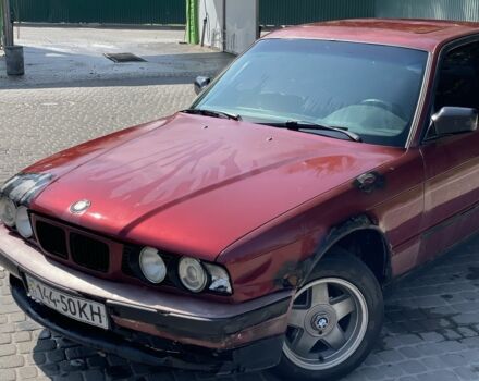 БМВ 5 Серия 1993 в Тернополе на Automoto.ua Красный БМВ 5 Серия, объемом двигателя 2.5 л и пробегом 366 тыс. км за 1600 $, фото 1 на Automoto.ua