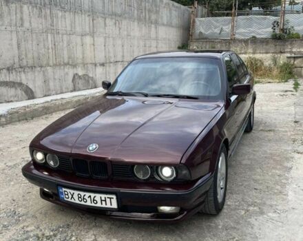 БМВ 5 Серия 1993 в Хмельницком на Automoto.ua Красный БМВ 5 Серия, объемом двигателя 2.5 л и пробегом 290 тыс. км за 2900 $, фото 1 на Automoto.ua