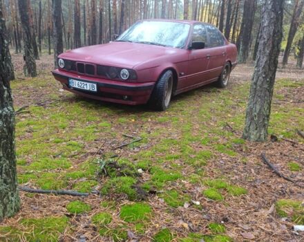 Червоний БМВ 5 Серія, об'ємом двигуна 2.5 л та пробігом 7 тис. км за 3800 $, фото 1 на Automoto.ua